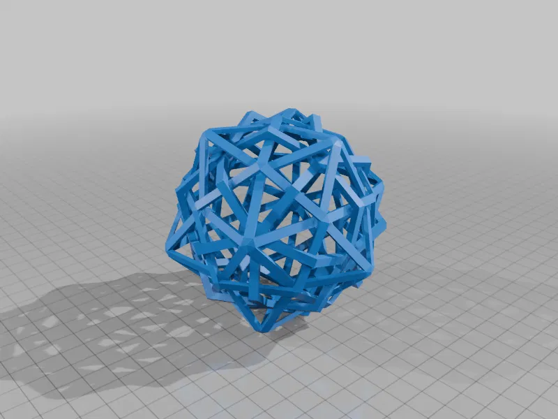 TRUNCATED ICOSIDODECAHEDRAL POLYLINK 1 - Image 2
