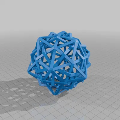 TRUNCATED ICOSIDODECAHEDRAL POLYLINK 1