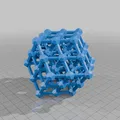 STEWART LATTICE RHOMBIC DODECAHEDRON 1 - Thumbnail 1