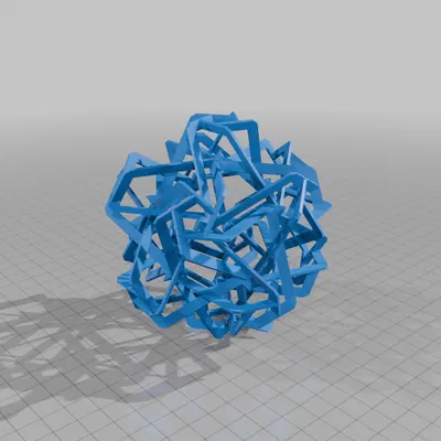 DA VINCI ELEVATED DODECAHEDRAL POLYKNOT 1