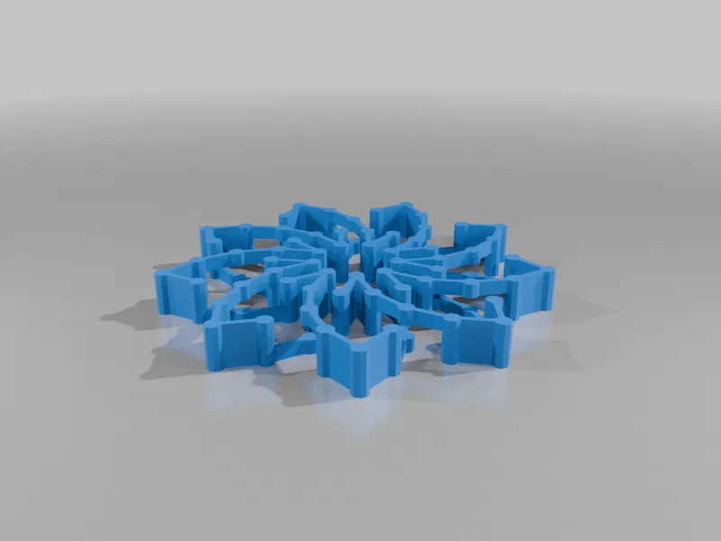 CYLINDER NONAFOIL KNOT 1 – Nút thắt nonafoil dạng hình trụ - Image 2