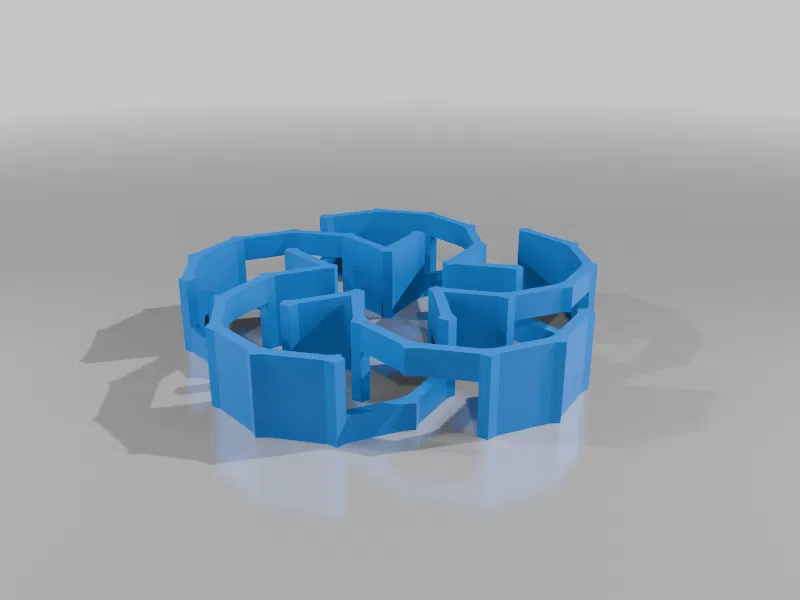 CYLINDER CINQUEFOIL KNOT 1 – Nút thắt cinquefoil dạng hình trụ - Image 3