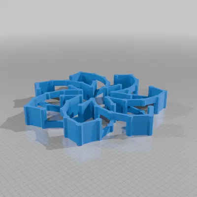 CYLINDER HEPTAFOIL KNOT 1 – Nút thắt Heptafoil dạng hình trụ