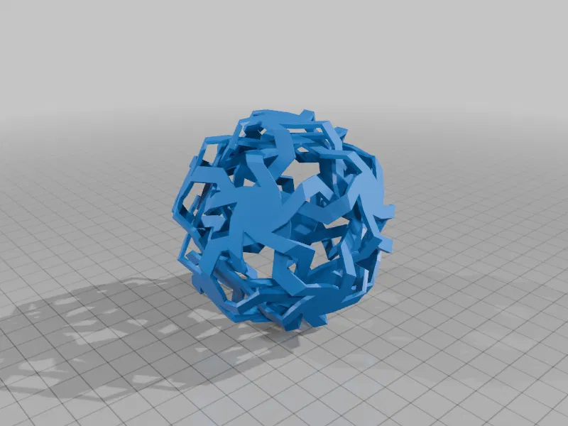 ROELOFS DODECAHEDRAL POLYKNOT 5 - Image 1