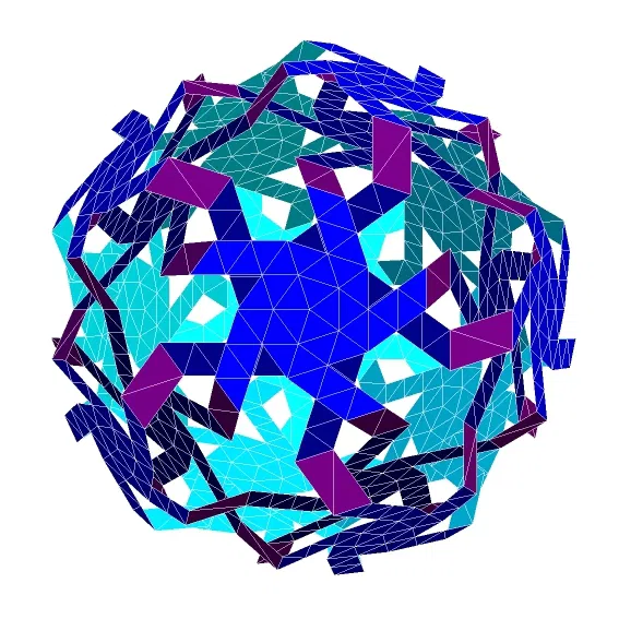 ROELOFS DODECAHEDRAL POLYKNOT 5 - Image 3