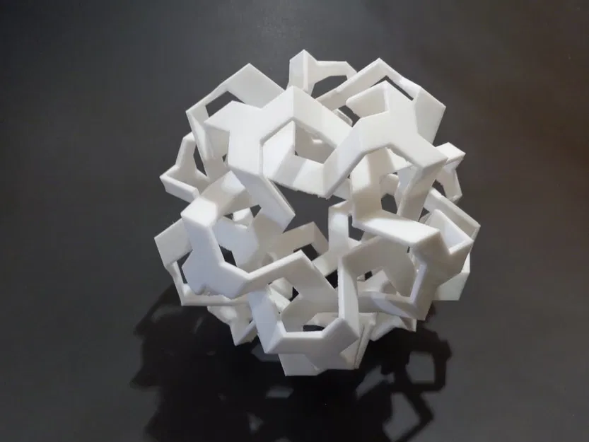 ROELOFS ICOSAHEDRAL POLYKNOT 2 - Image 1