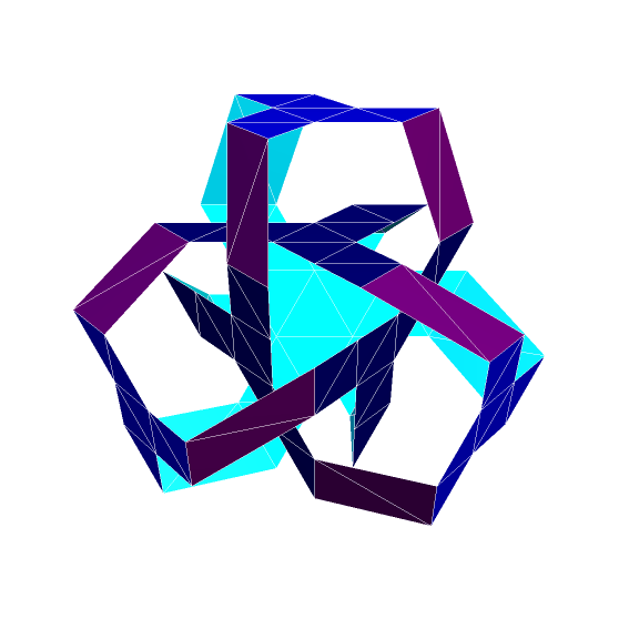 ROELOFS TETRAHEDRAL POLYKNOT 2 - Image 2