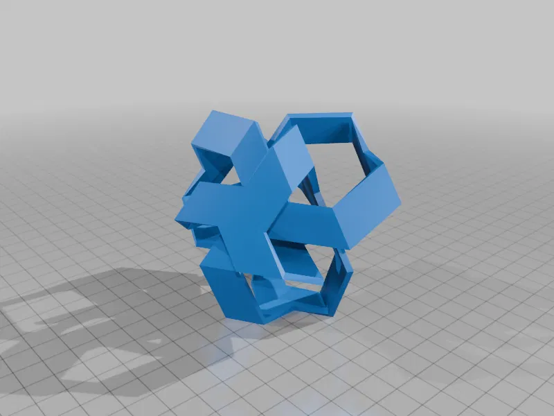 ROELOFS TETRAHEDRAL POLYKNOT 2 - Image 3