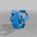 ROELOFS TETRAHEDRAL POLYKNOT 2 - Thumbnail 3