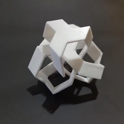 ROELOFS TETRAHEDRAL POLYKNOT 2