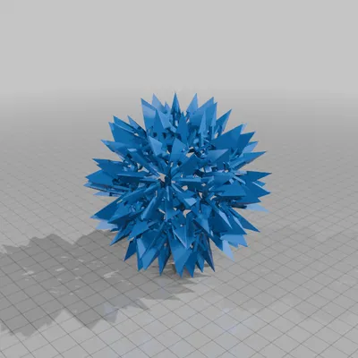 ESCHER DYSDIAKISTRIACONTAHEDRAL POLYKNOT 1