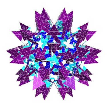 ESCHER PENTAKISDODECAHEDRAL POLYKNOT 1