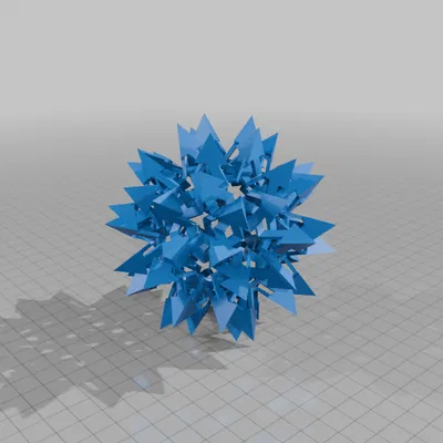 ESCHER PENTAKISDODECAHEDRAL POLYKNOT 1