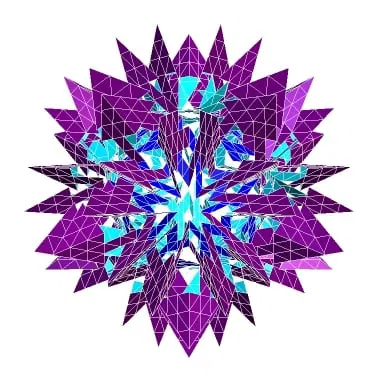 ESCHER TRIAKISICOSAHEDRAL POLYKNOT 1