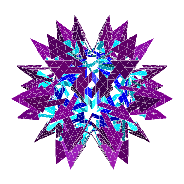 ESCHER DYSDIAKISDODECAHEDRAL POLYKNOT 1 - Thumbnail 1