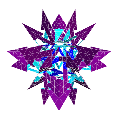 ESCHER TRIAKISOCTAHEDRAL POLYKNOT 1