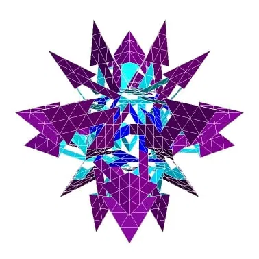 ESCHER TRIAKISOCTAHEDRAL POLYKNOT 1