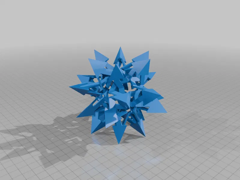 ESCHER TETRAKISHEXAHEDRAL POLYKNOT 1 - Image 1