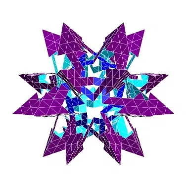 ESCHER TETRAKISHEXAHEDRAL POLYKNOT 1 - Image 2