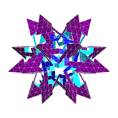 ESCHER TETRAKISHEXAHEDRAL POLYKNOT 1 - Image 3