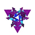 ESCHER TRIAKIS TETRAHEDRAL POLYKNOT 1 - Thumbnail 1