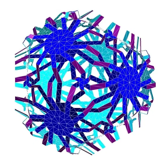 ROELOFS 2.0 TRUNCATED DODECAHEDRAL POLYKNOT 1 - Image 2