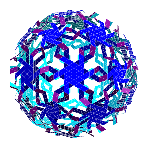 ROELOFS 2.0 TRUNCATED ICOSAHEDRAL POLYKNOT 1 - Thumbnail 3