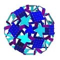 ROELOFS 2.0 ROMBICUBOCTAHEDRAL POLYKNOT 1 - Thumbnail 1