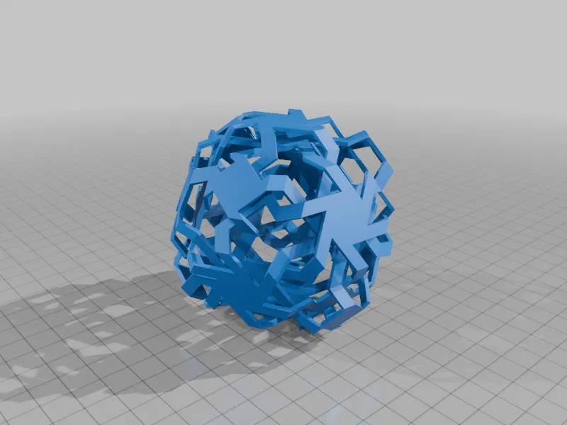 ROELOFS 2.0 TRUNCATED OCTAHEDRAL POLYKNOT 1 - Image 1
