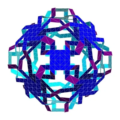 ROELOFS 2.0 TRUNCATED OCTAHEDRAL POLYKNOT 1
