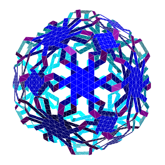 ROELOFS 2.0 TRUNCATED CUBOCTAHEDRAL POLYKNOT 1
