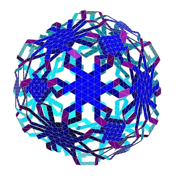 ROELOFS 2.0 TRUNCATED CUBOCTAHEDRAL POLYKNOT 1 - Image 3