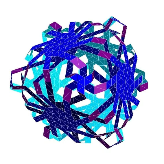 ROELOFS 2.0 TRUNCATED CUBIC POLYKNOT 1 - Image 2