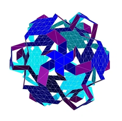 ROELOFS 2.0 CUBOCTAHEDRAL POLYKNOT 1