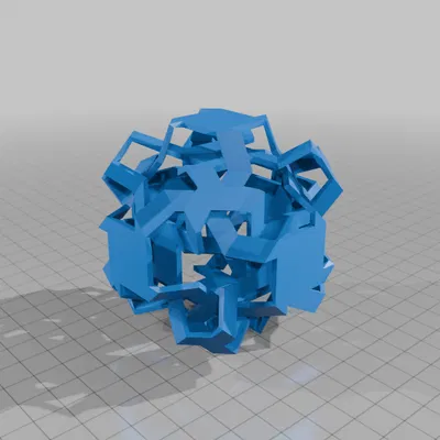 ROELOFS 2.0 CUBOCTAHEDRAL POLYKNOT 1