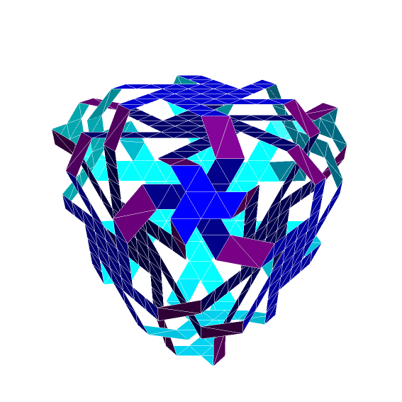 ROELOFS 2.0 TRUNCATED TETRAHEDRAL POLYKNOT 1 - Image 2
