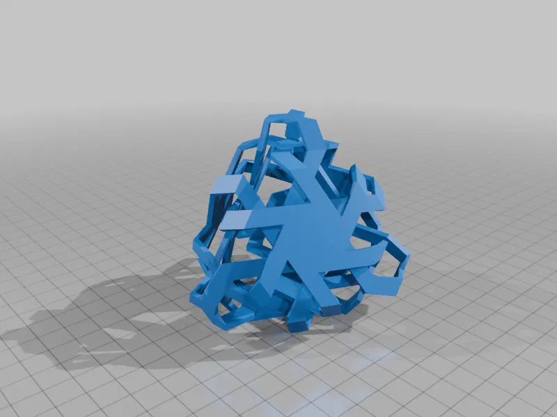 ROELOFS 2.0 TRUNCATED TETRAHEDRAL POLYKNOT 1 - Image 3