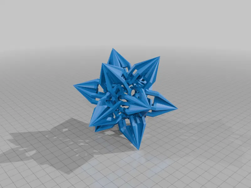 ESCHER-STEWART STAR DODECAHEDRAL POLYKNOT 1 - Image 3
