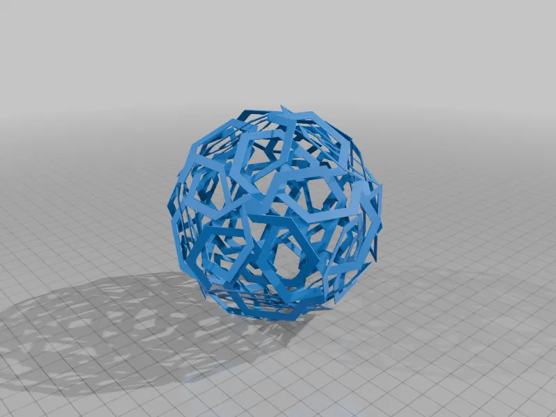 GROSSMAN TRUNCATED ICOSAHEDRAL POLYKNOT 1 - Image 1