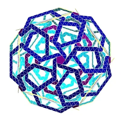 GROSSMAN TRUNCATED ICOSAHEDRAL POLYKNOT 1