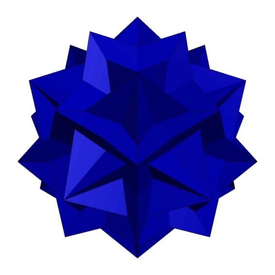STAR DODECAHEDRON 12 – Ngôi sao đối xứng khối 12 mặt - Image 1