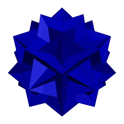 STAR DODECAHEDRON 12 – Ngôi sao đối xứng khối 12 mặt