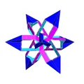 ROELOFS STAR OCTAHEDRAL POLYKNOT 1 - Thumbnail 2