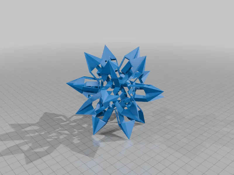 ROELOFS STAR ICOSAHEDRAL POLYKNOT 1 - Image 3