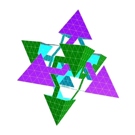 ESCHER TETRAHEDRAL POLYLINK 3 - Image 1