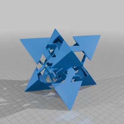 ESCHER TETRAHEDRAL POLYLINK 3