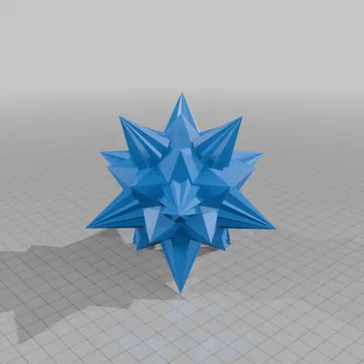 STAR GREAT DODECAICOSAHEDRON 1
