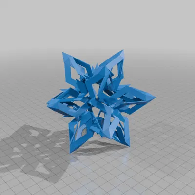 STAR ICOSIDODECAHEDRON 1