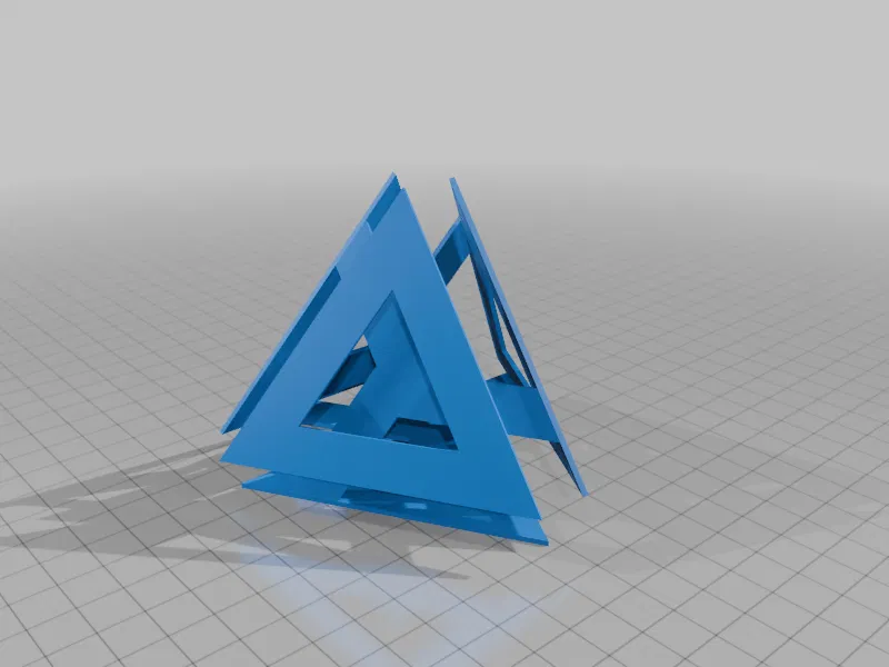 ROELOFS TETRAHEDRAL POLYKNOT 3 - Image 2