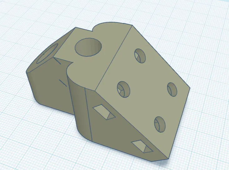 Support double bobine (góc 45°) - Image 3